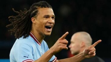 Ake's goal edges Man City past Arsenal in FA Cup