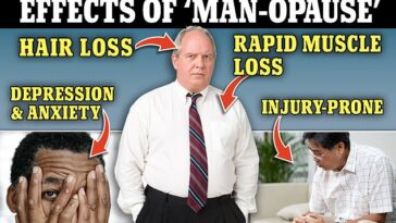 Male menopause leaves millions of men suffering in silence