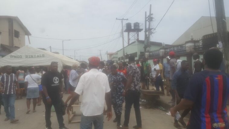 Pandemonium as thugs chase voters away, scatter ballot boxes in Lagos