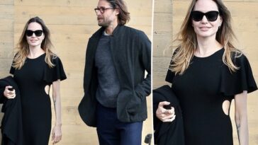 Angelina Jolie goes on three-hour lunch with billionaire David Mayer de Rothschild