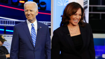 Biden stuck with Harris despite "not rising to the occasion"