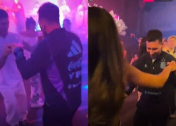 Messi’s forbidden steps on the dance floor at a party with Argentina squad