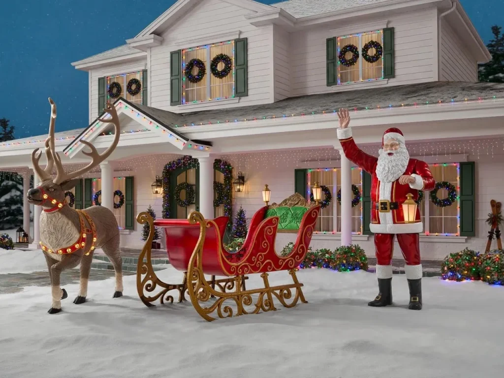 HOME DEPOT selling Christmas decor — in August…