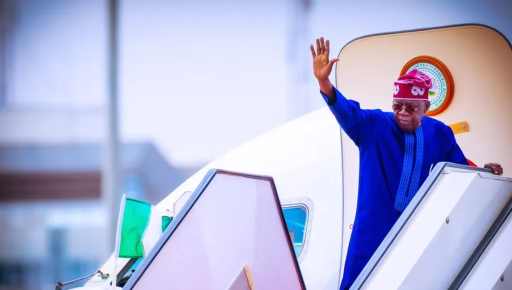 Tinubu leaves Abuja for three-week Europe vacation before 2027 campaign begins