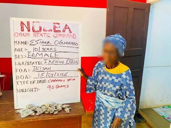 NDLEA arrests 101-year-old woman for alleged drug dealing