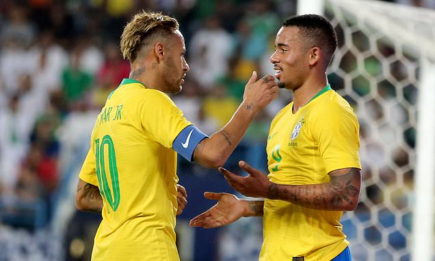 Neymar sends heartfelt message to Barcelona’s new signing Gabriel Jesus