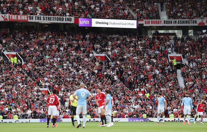 ‘As obvious as it gets’: Carrick blasts VAR over Haaland’s derby winner