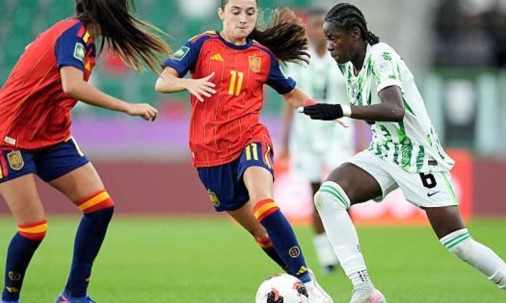 Falconets suffer 2-0 defeat to Spain in U-20 Women’s World Cup opener