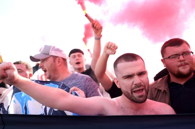 Man Utd fans staged furious derby protest over ‘disgraceful’ ticket touting crackdown