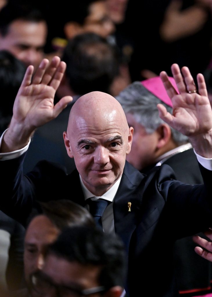 Billboard mocks FIFA’s Infantino in Times Square