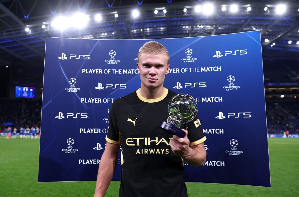 Haaland one goal away from breaking two of Messi’s Champions League records