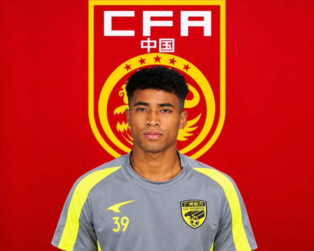 Nigeria-eligible midfielder Huang Shenghao receives first senior China call-up