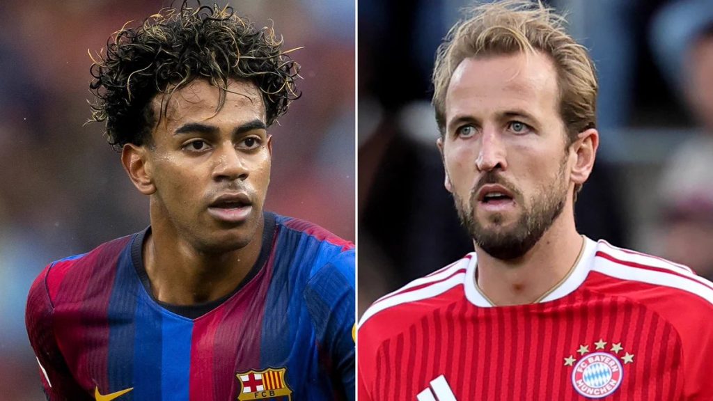 Lamine Yamal aims Ballon d’Or dig at Harry Kane