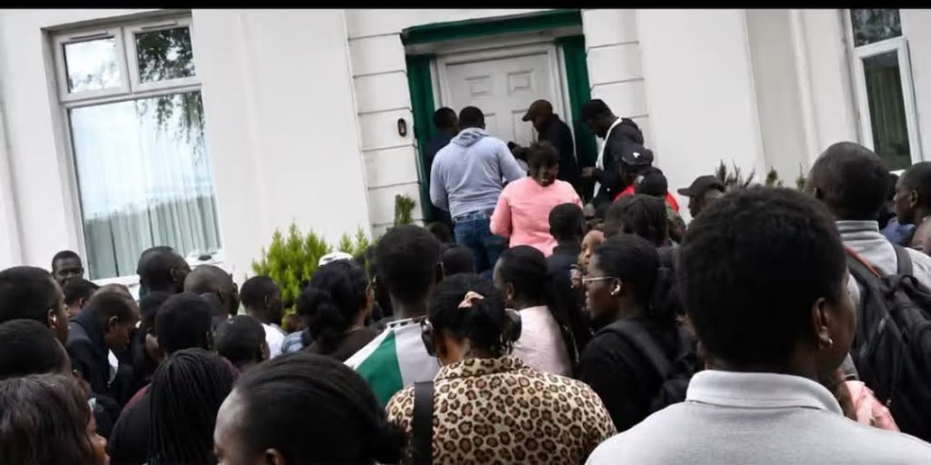 Nigerians protest fees, delays at UK passport intervention centre