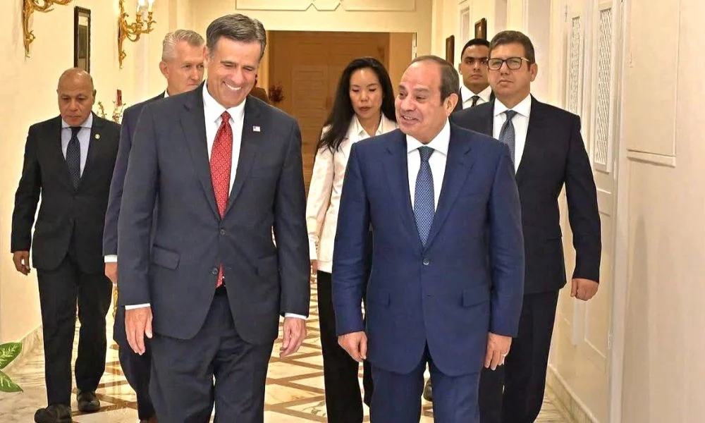 El-Sisi, CIA’s Ratcliffe discuss Africa, Middle East crises in Cairo