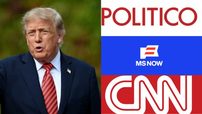 CNN, MS NOW, Politico sue Trump over White House press ban