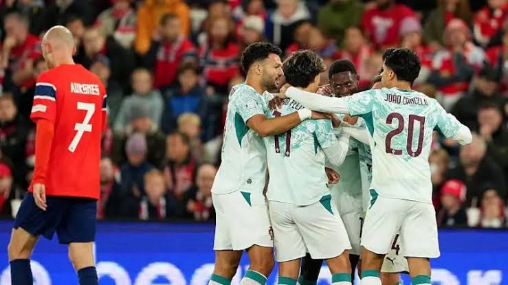 Portugal beat Norway 2-1 in Nations League, Ronaldo stays on bench