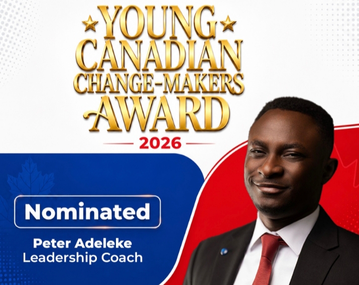 Nigerian educator Peter Adeleke shortlisted for Canadian change-makers award