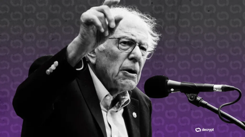 Bernie Sanders proposes bill to halt advanced AI development