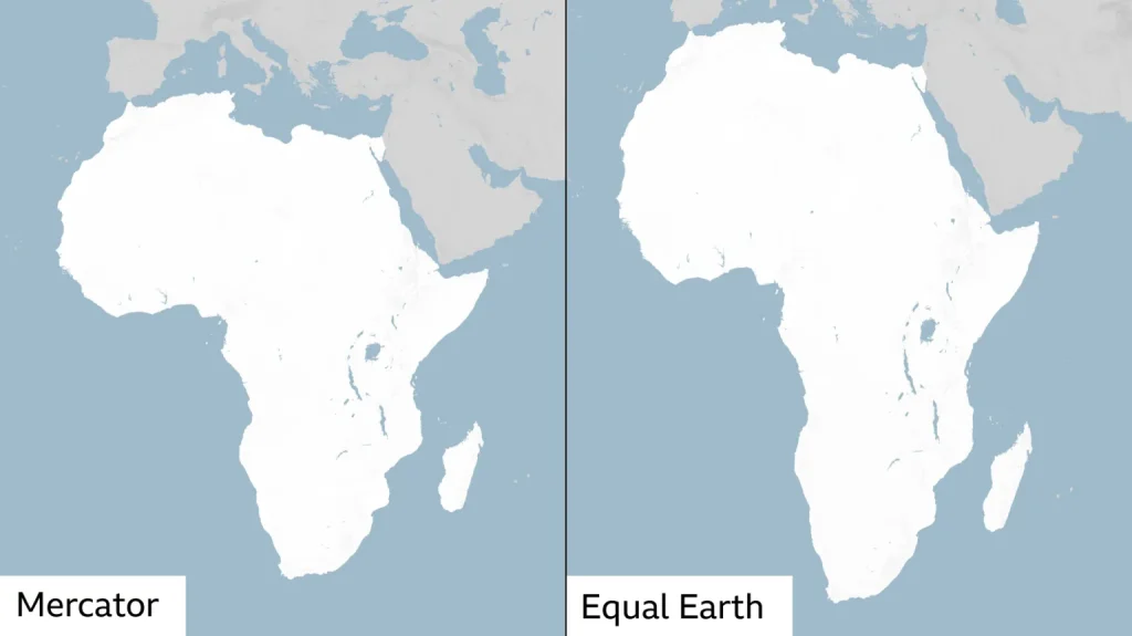 UN approves new world map showing Africa’s true size