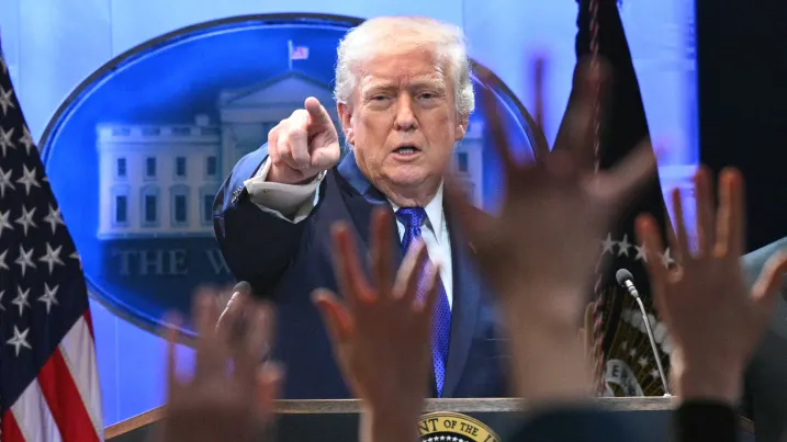 Trump says MS NOW, CNN and Politico will be barred from White House