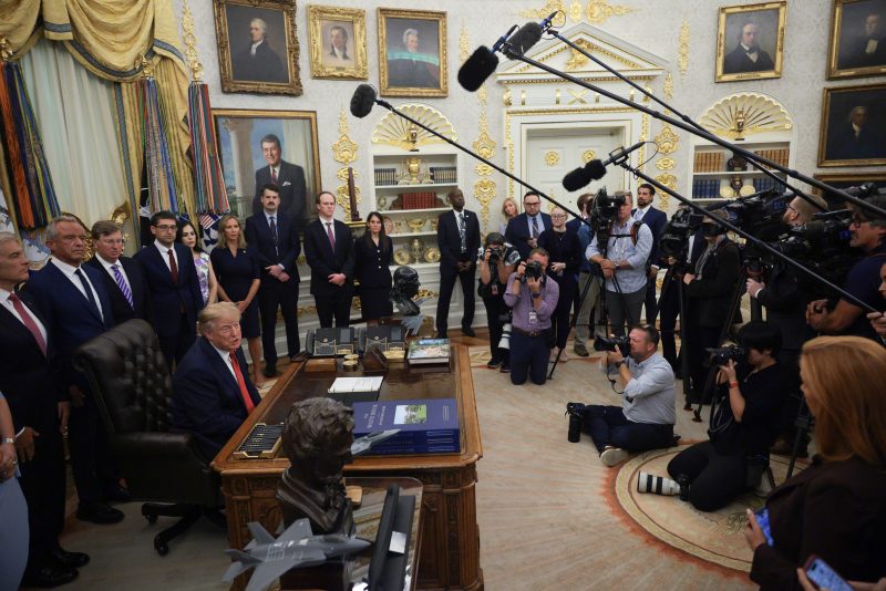Trump: White House not attacking free press, but ‘fake news’