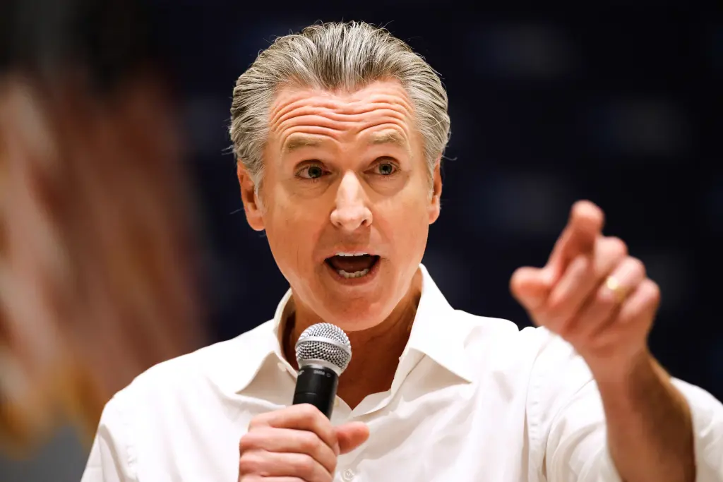 Newsom says he won’t run for president in 2028 if Harris enters race