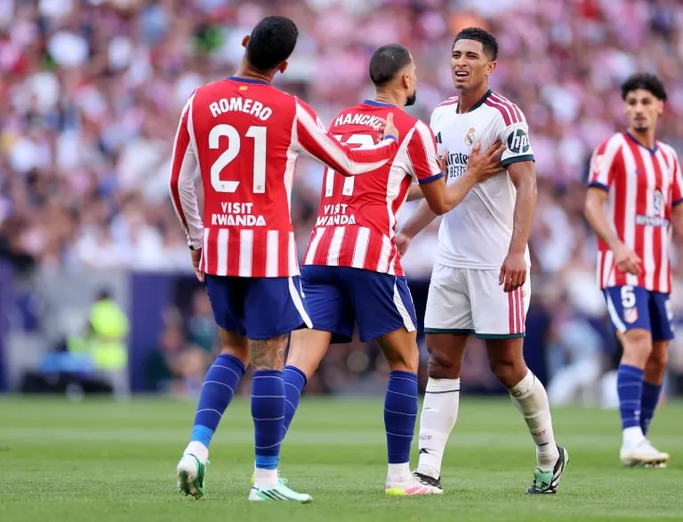 Bellingham confronts Referee after Real Madrid’s controversial derby defeat