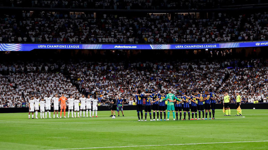 UEFA Champions League pays tribute to Nepal flood victims