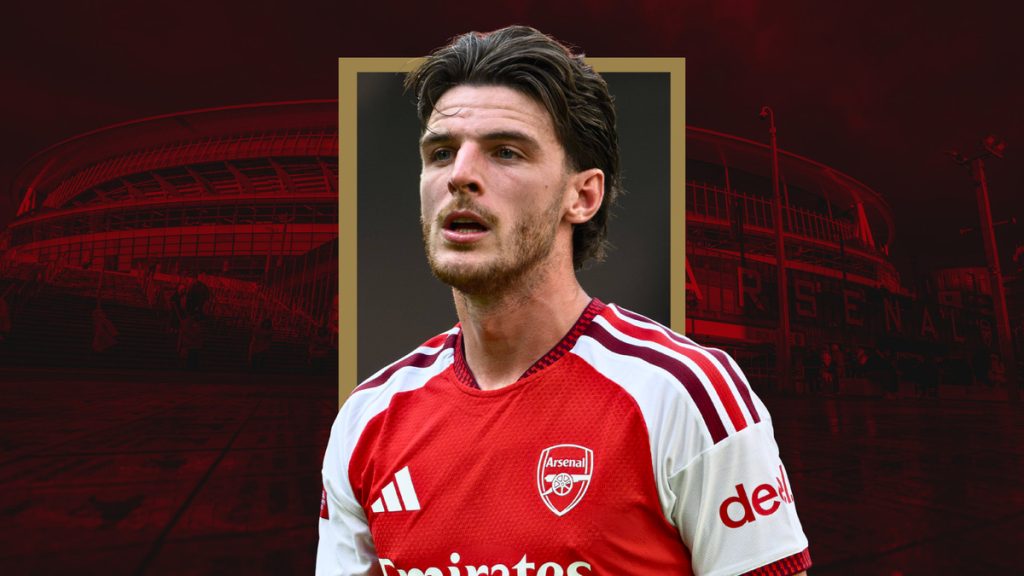Arsenal move closer to securing Declan Rice on new five-year contract