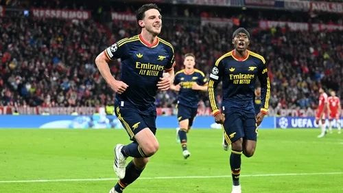 Arsenal player ratings: Rice and Eze star with 9/10 in Bayern draw