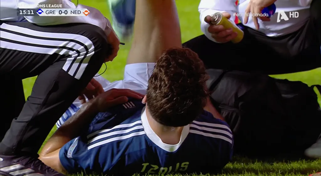 Christos Tzolis apparent hamstring: Latest star to get injured on international break