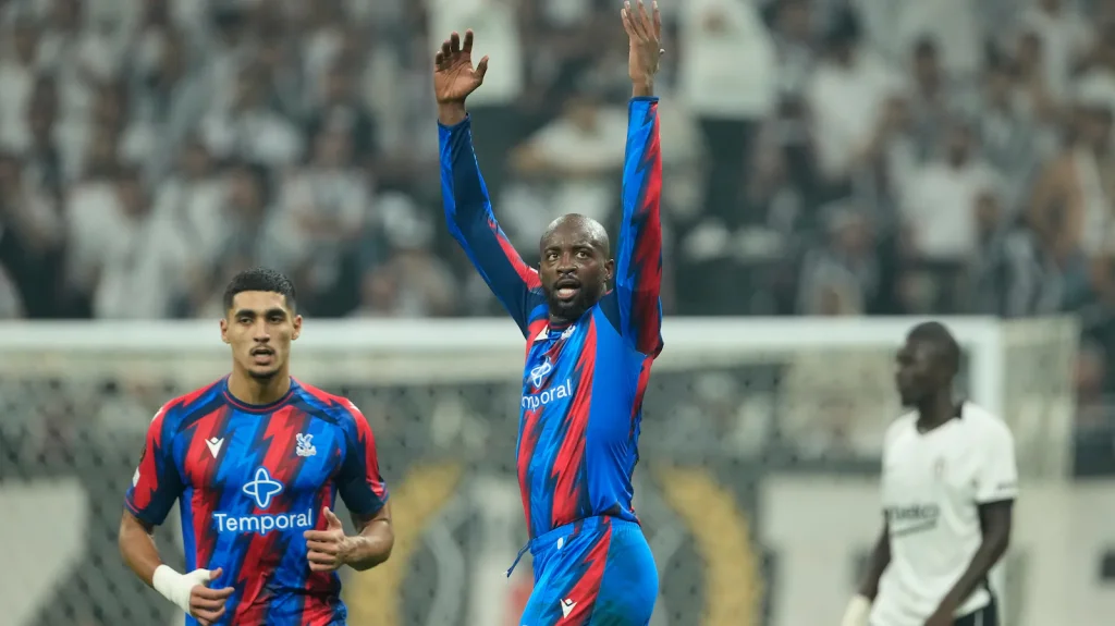 Crystal Palace forced to settle for 2-2 draw against 10-man Besiktas