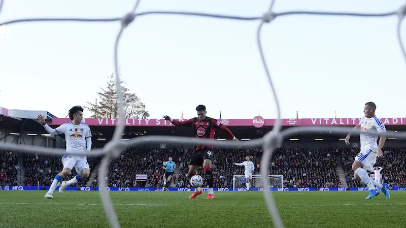 Bournemouth capitalise on Trafford error to beat Leeds United