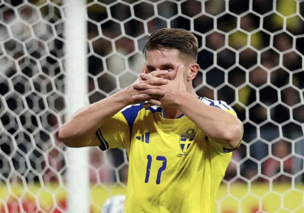 Viktor Gyokeres makes UEFA Nations League history with goal vs. Bosnia
