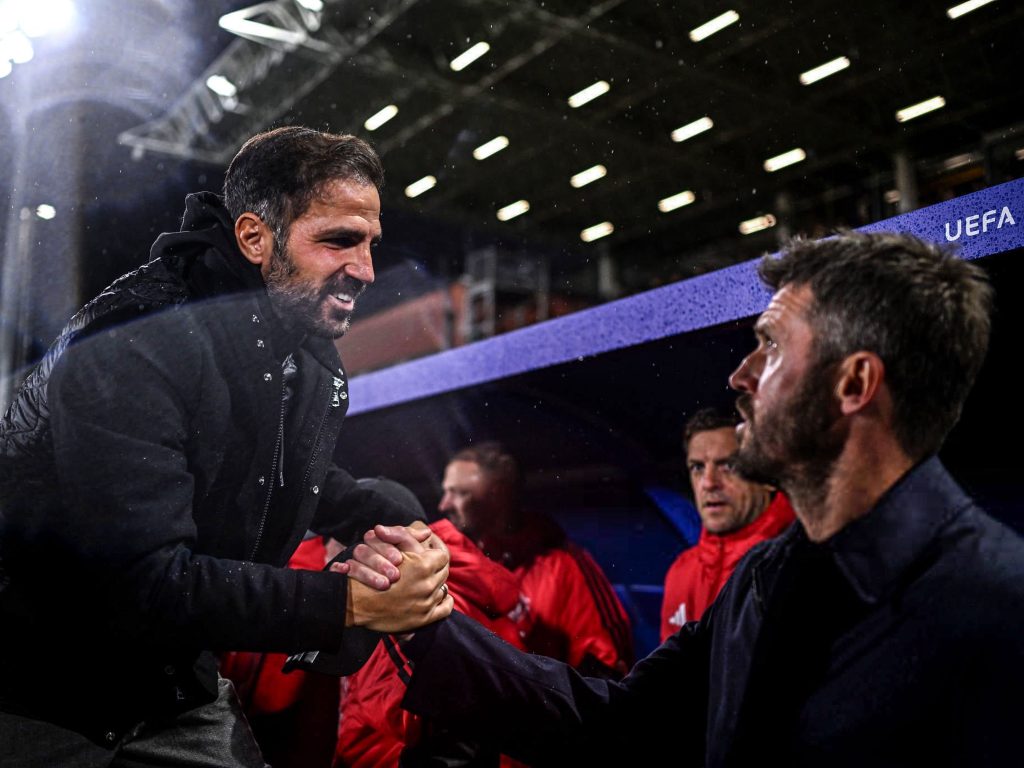 Cesc Fabregas regrets telling his player to slow down in 4-1 win over Man United
