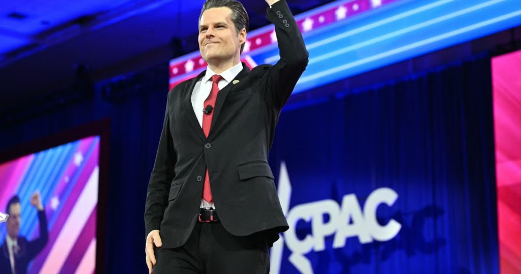 Former US congressman Matt Gaetz hit with sex trafficking lawsuit