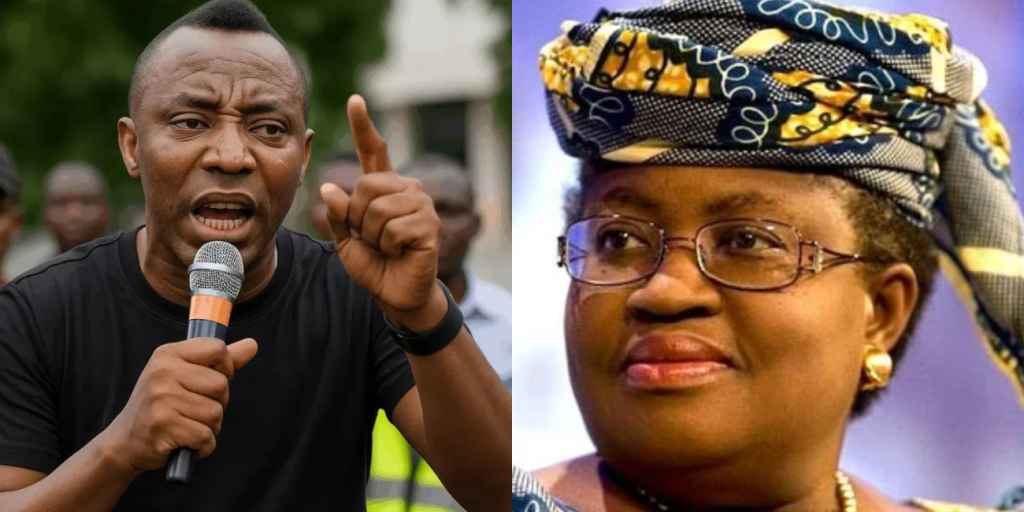 “Where are the audit findings?” – Sowore challenges Okonjo-Iweala over .4bn subsidy fraud claim