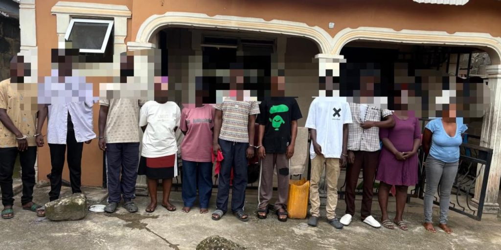 Ogun police free 11 Ghanaians held hostage in Sagamu over visa scam