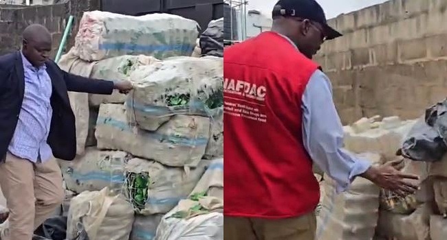 NAFDAC discovers alcohol bottles stockpiled for suspected counterfeit production